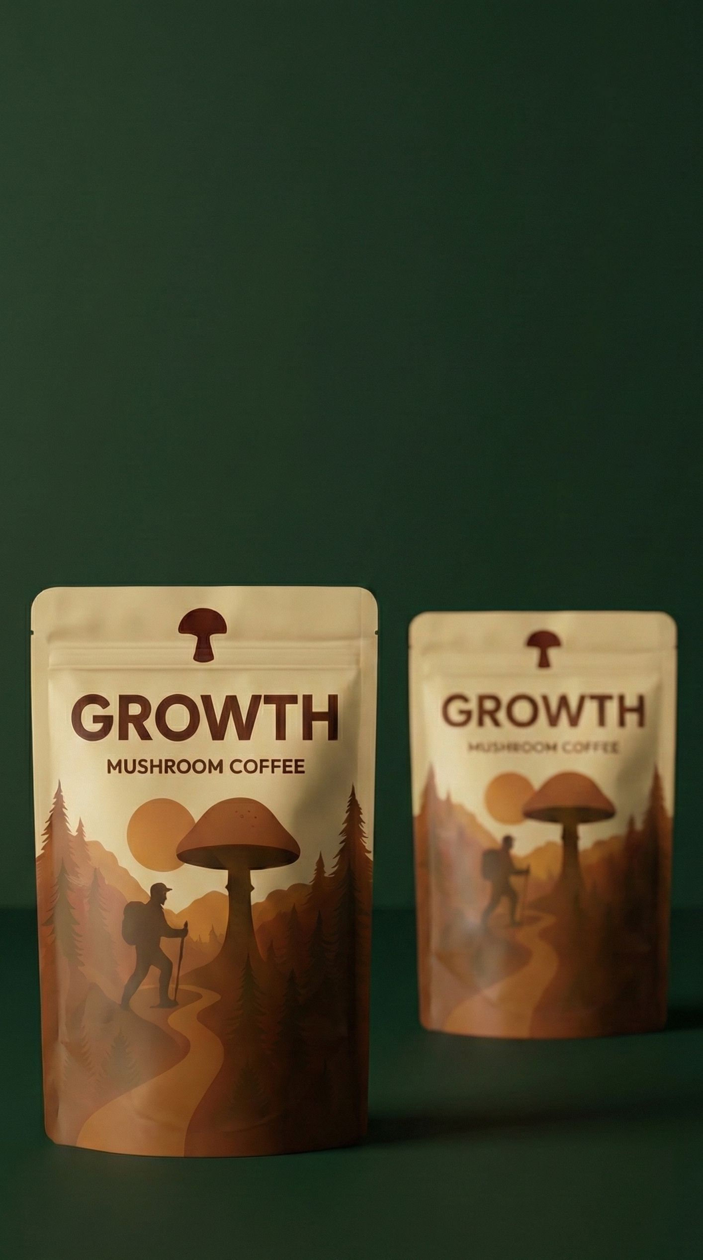 Regular Roast Mushroom Coffee 2-Bag Focus Bundle